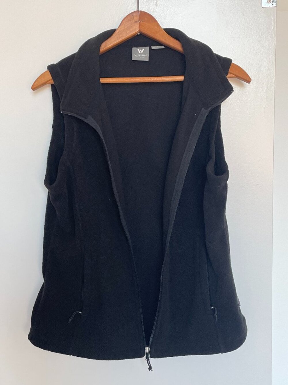 Black Fleece Vest